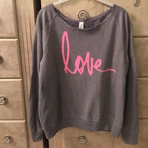 Forever 21 Love Sweatshirt
